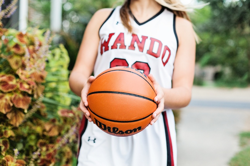Wando High School Senior Portraits for Basketball Player