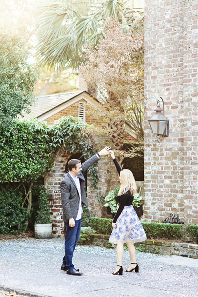 Couple dancing in Charleston by Kaitlin Scott Photography