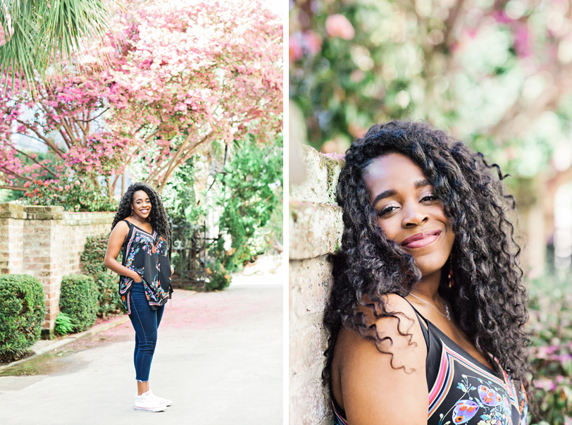 Spring Senior Portraits in Charleston | Kaitlin Scott Photography
