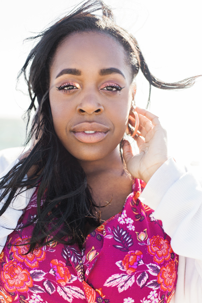 Beautiful African American Girl | Makeup Ideas | Senior Portrait Photographer