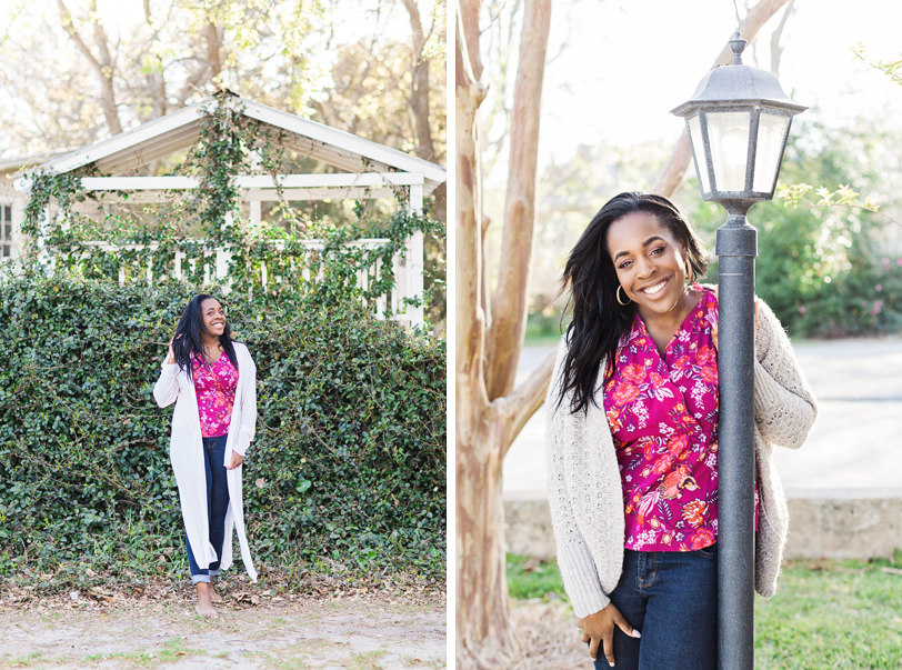 Winter Senior Portraits in Charleston | Kaitlin Scott Photography