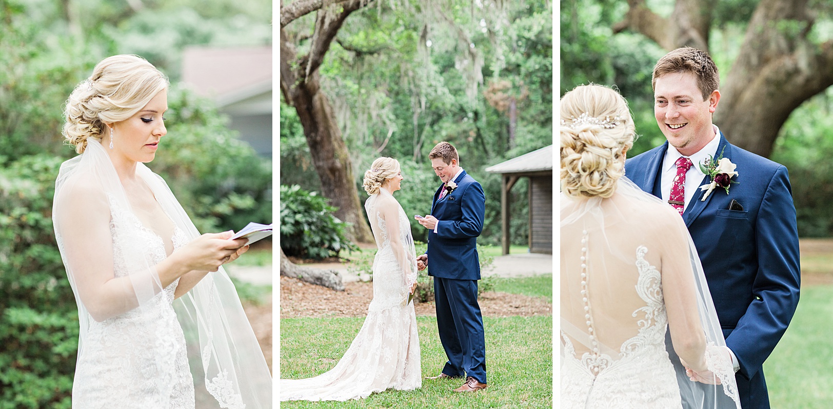 Intimate Vows During First Look | Kaitlin Scott Photography