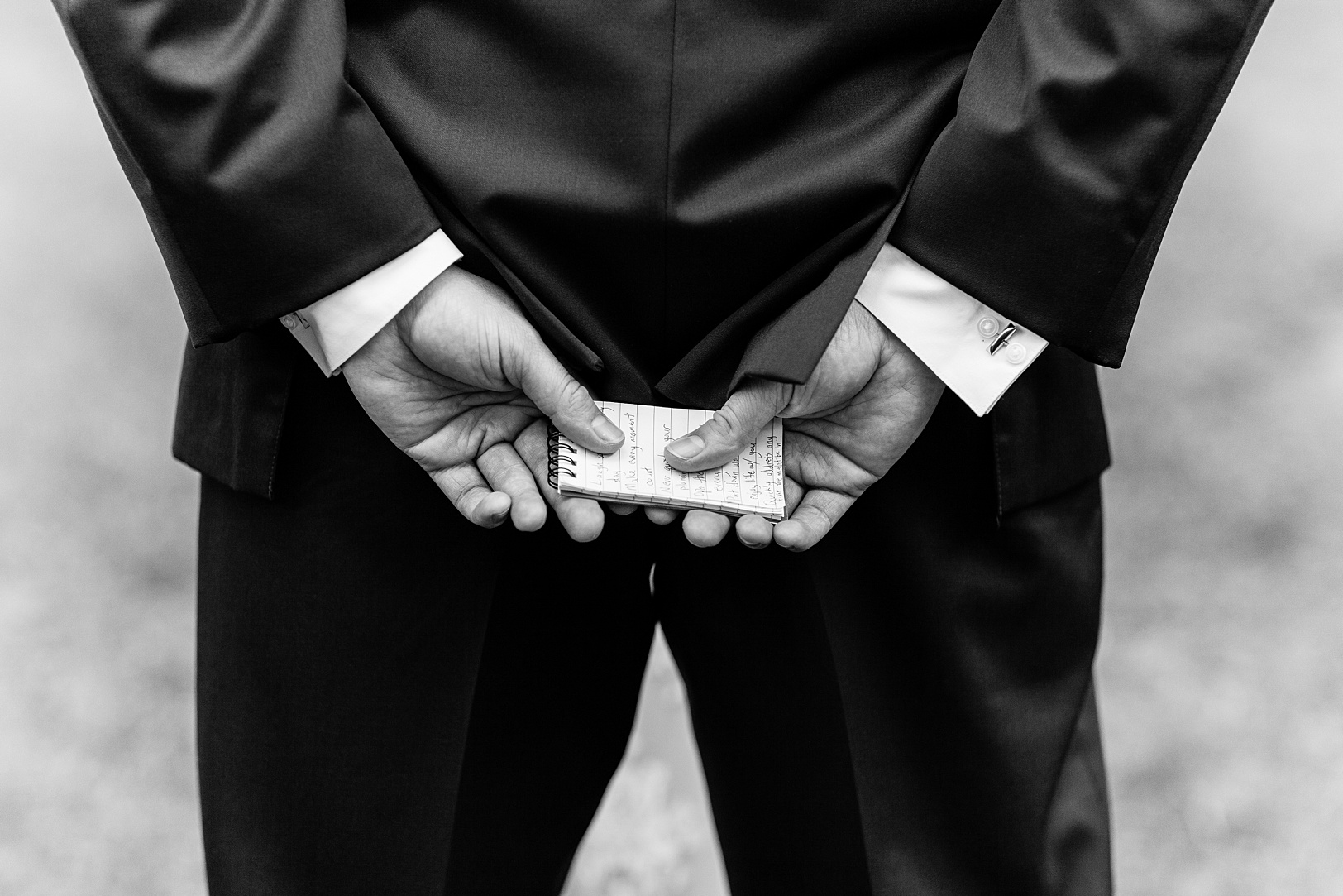 Groom Handwritten Vows | Kaitlin Scott Photography