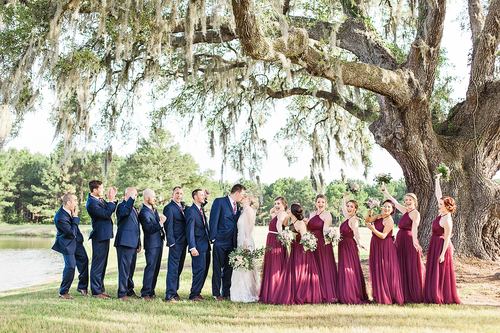 Wingate Plantation Charleston Wedding Party | Kaitlin Scott Photography
