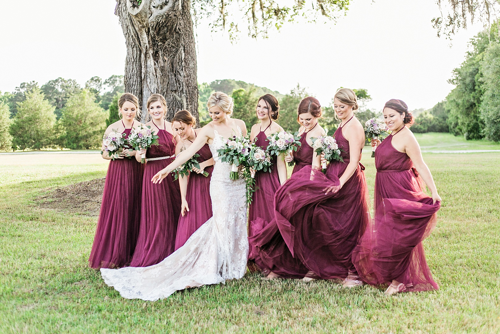Bridesmaids at Wingate Plantation | Kaitlin Scott Photography