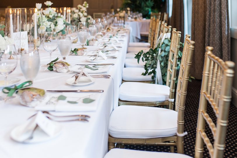 Charleston Reception Details at Planters Inn by Kaitlin Scott Photography