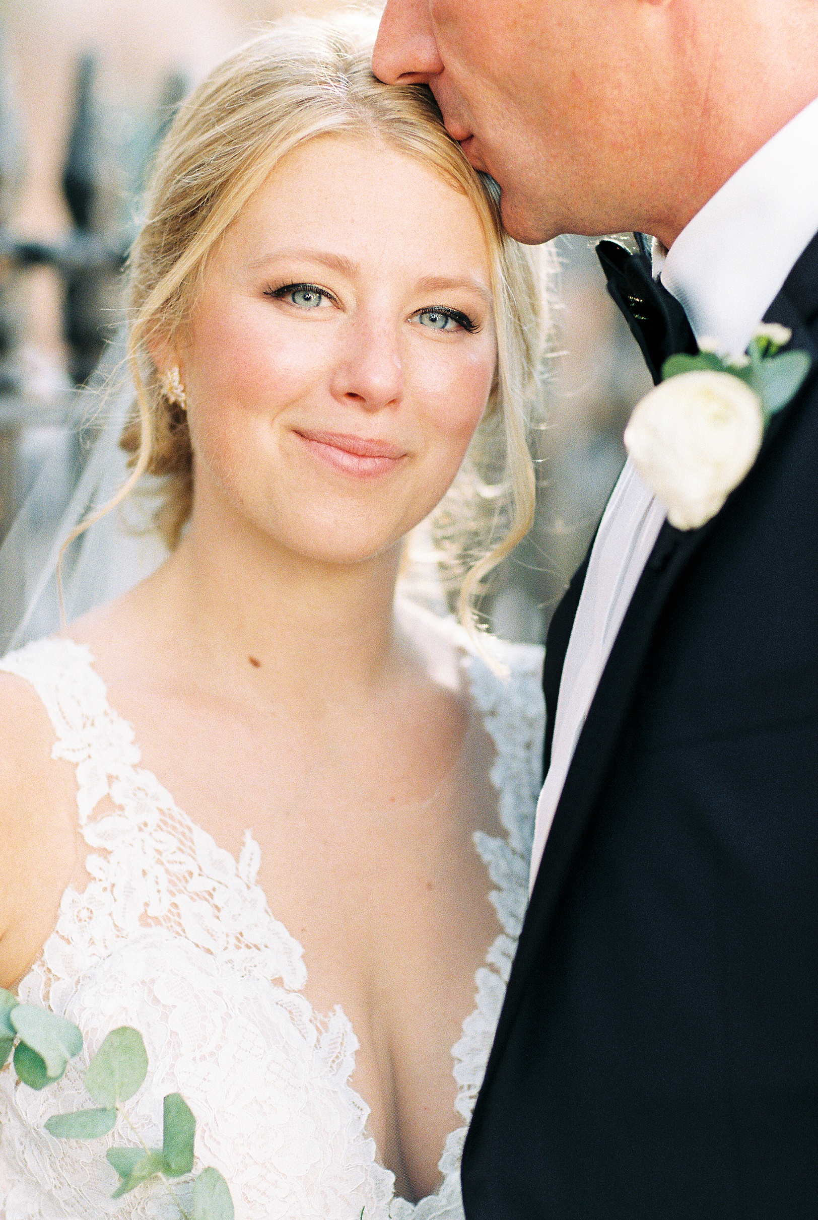 Film Portrait of Charleston Bride by Kaitlin Scott Photography