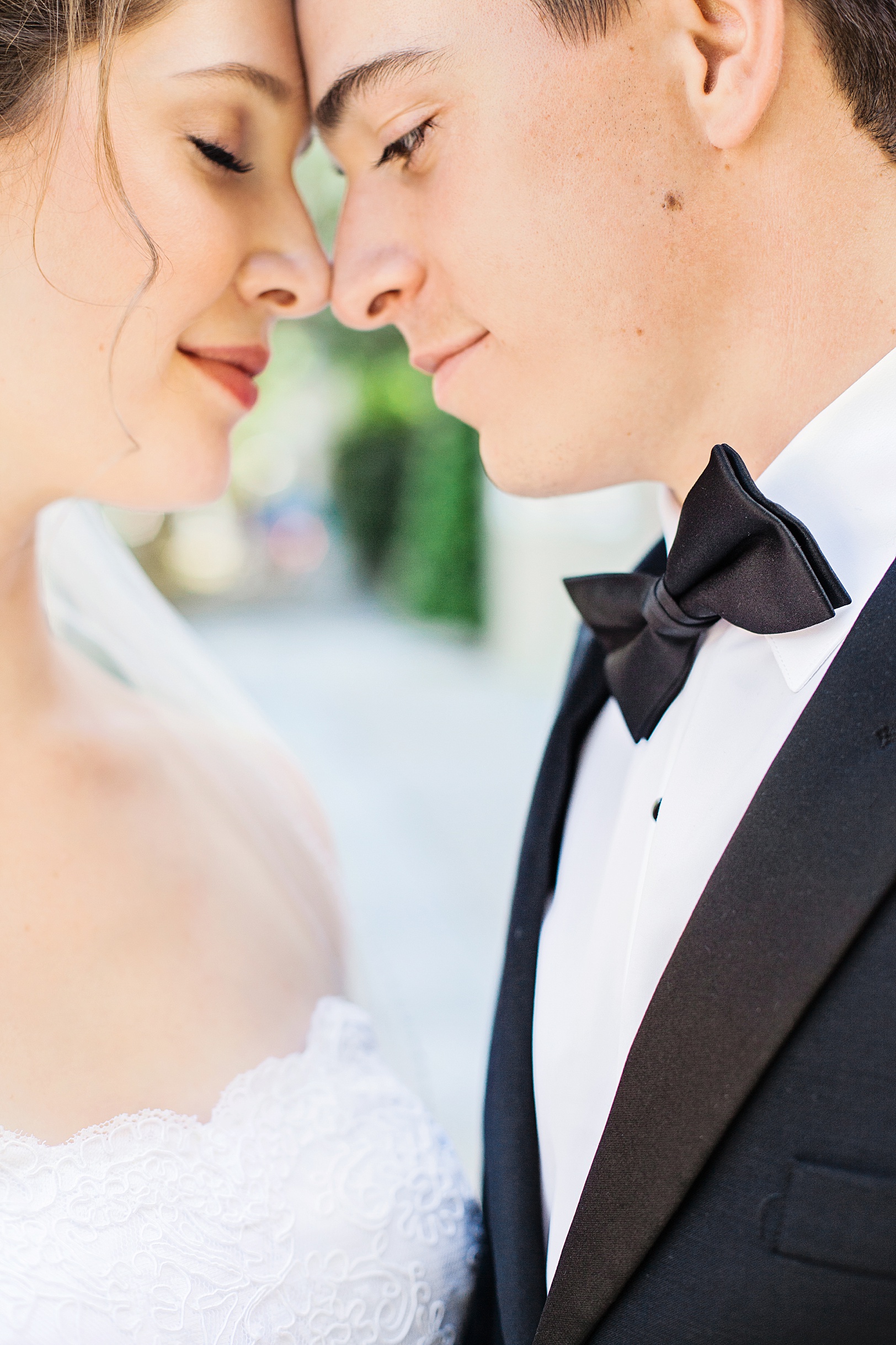 Intimate Bride and Groom Romantic Portraits | Charleston Wedding Photographer Kaitlin Scott