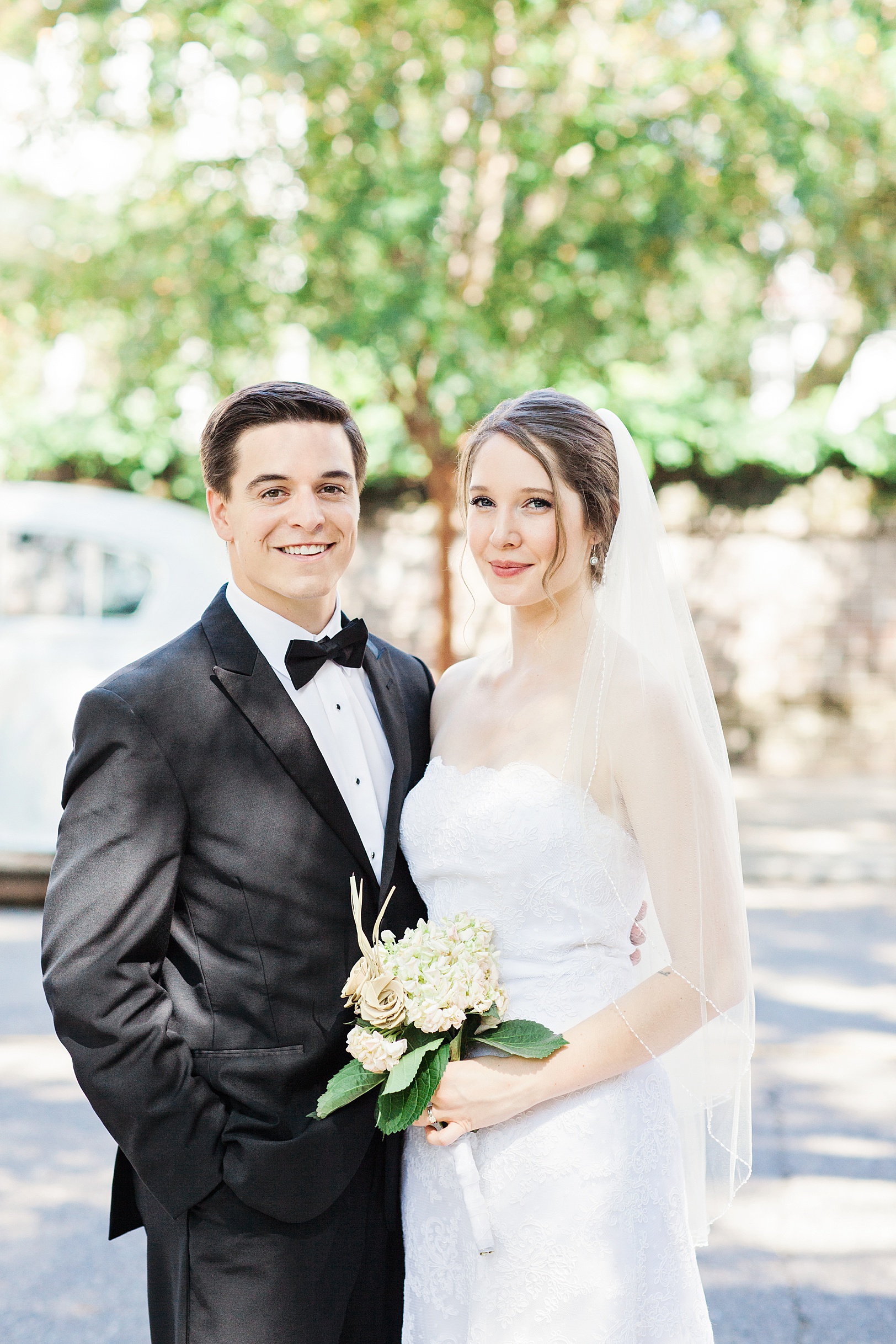 Bride and Groom smiling portrait | Kaitlin Scott Photography