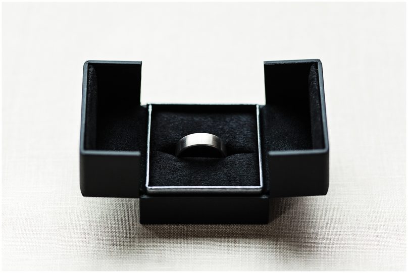 Groom's Ring in Ring Box 