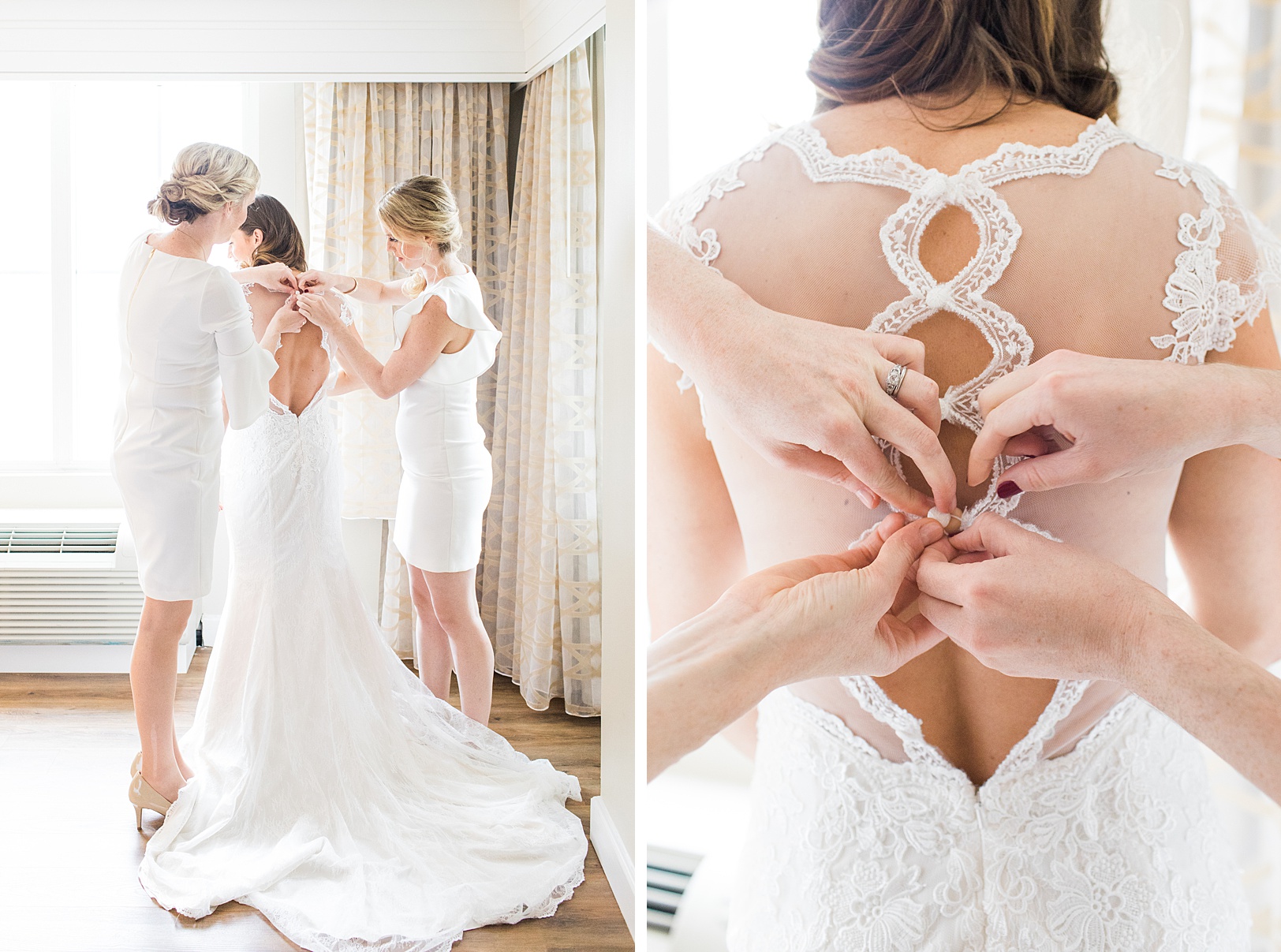Bride Getting Ready | Charleston Wedding Photography by Kaitlin Scott