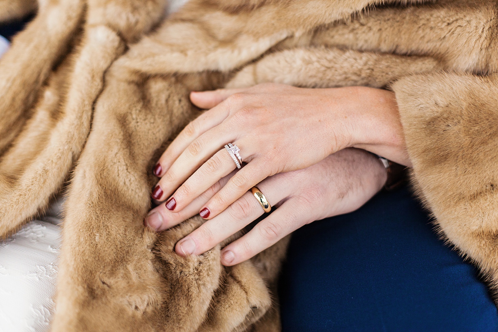Bride and Groom's Wedding Rings | Kaitlin Scott Photography