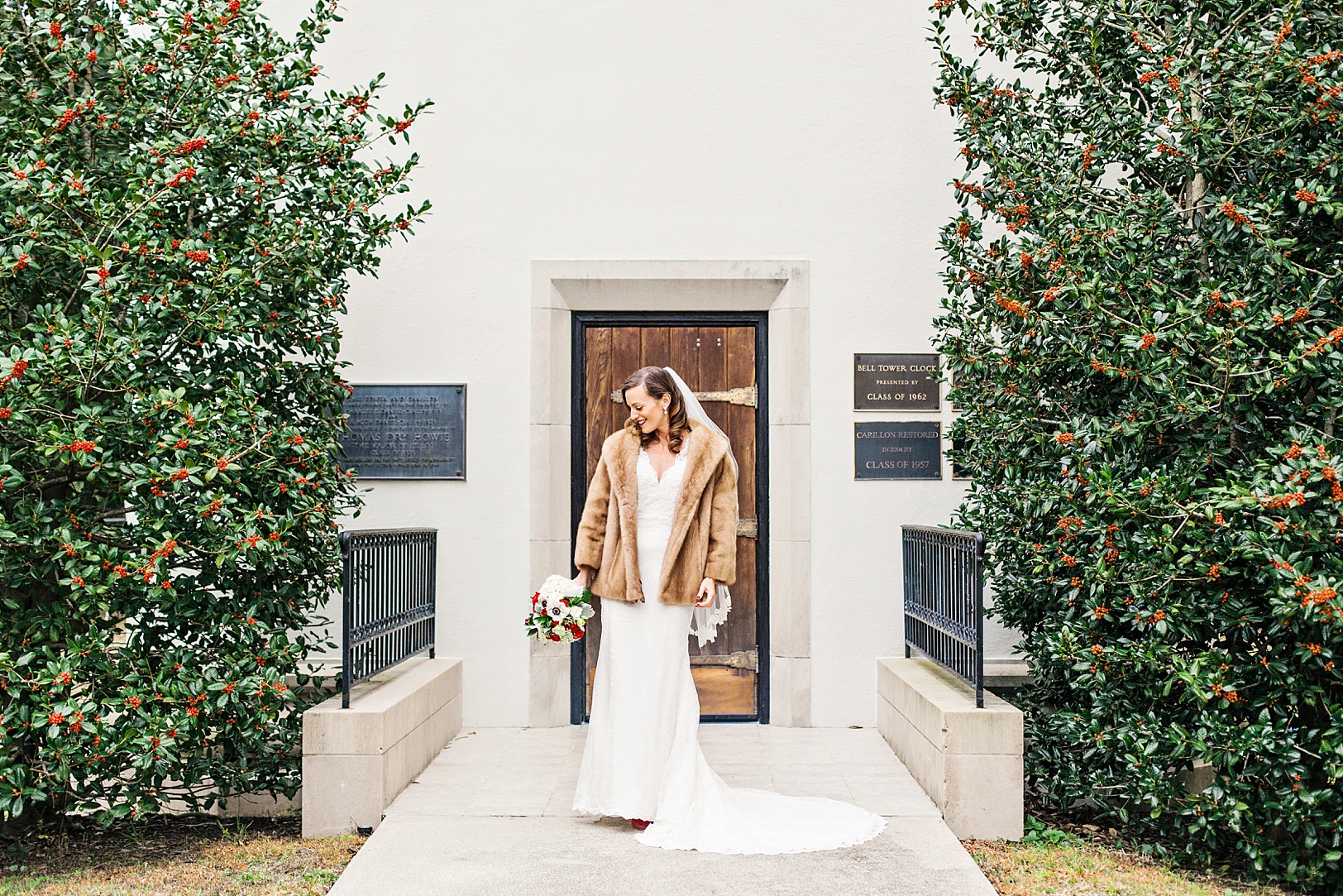 1940s style Bridal Portraits at Summerall Chapel in Charleston | Kaitlin Scott Photography
