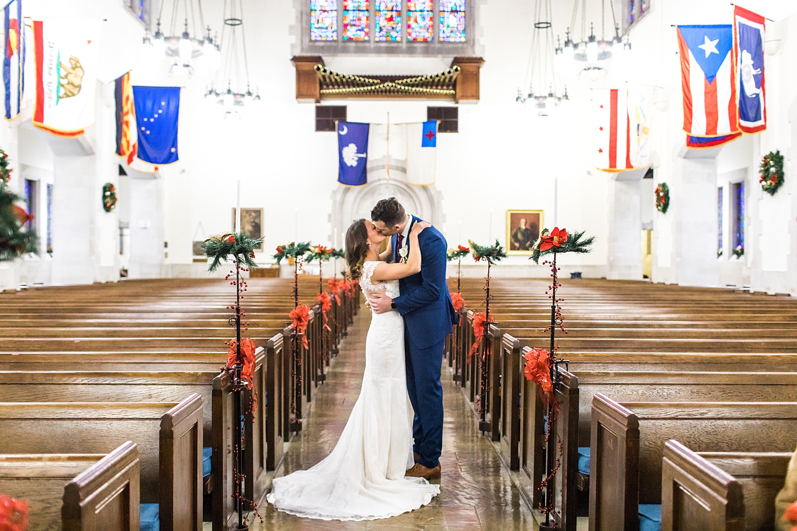 Summerall Chapel Bride and Groom in Charleston | Kaitlin Scott Photography