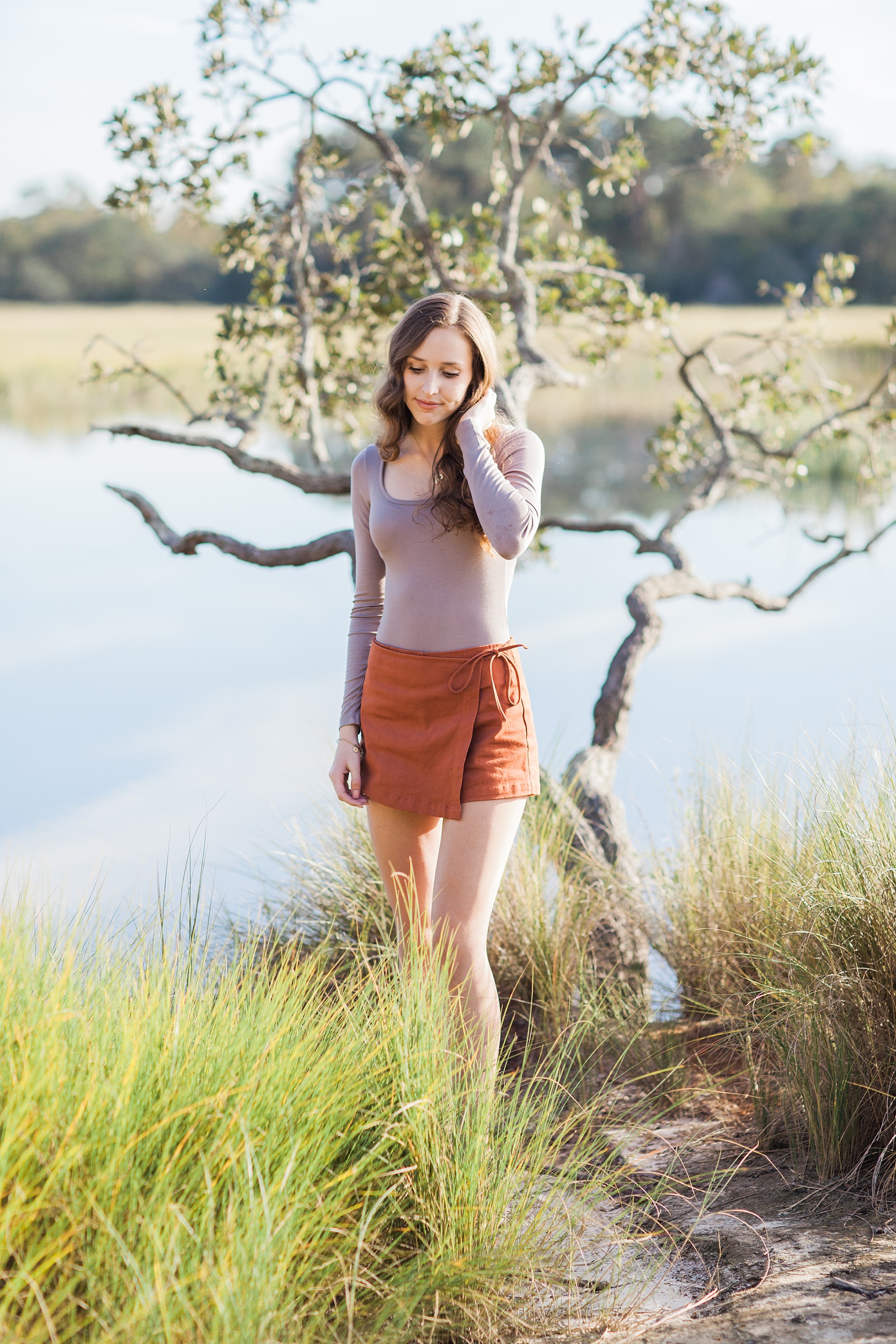 Charles Towne Landing Dreamy Senior Pictures | Kaitlin Scott Photography