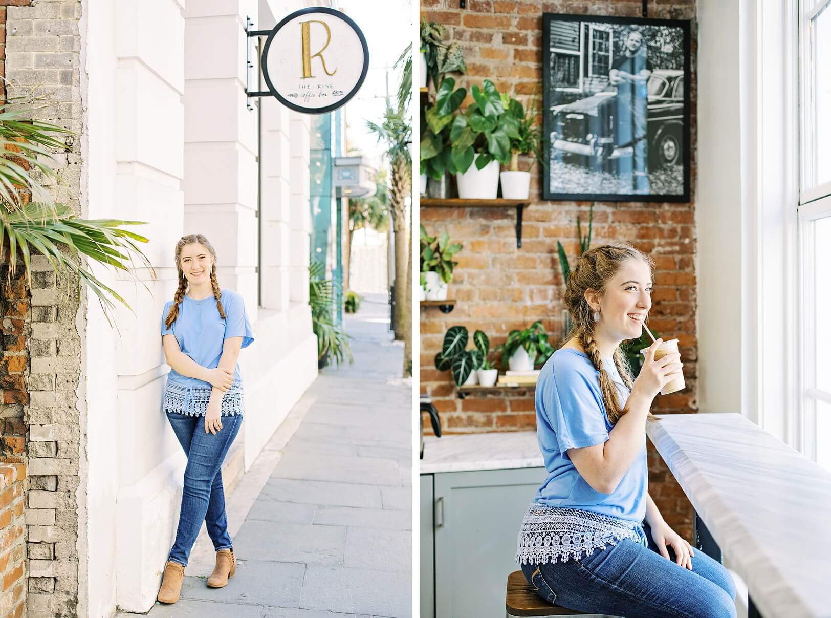 Charleston Cofffee Shop Photoshoot | Kaitlin Scott Photography