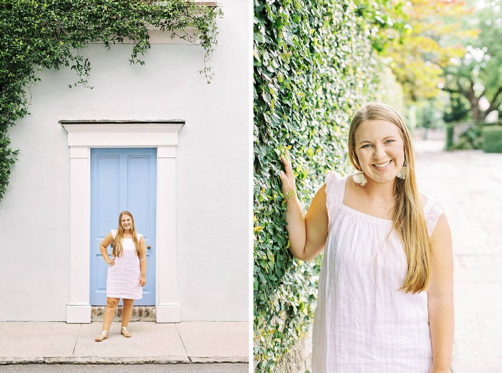 Downtown Charleston Spring Senior Session by Kaitlin Scott Photography