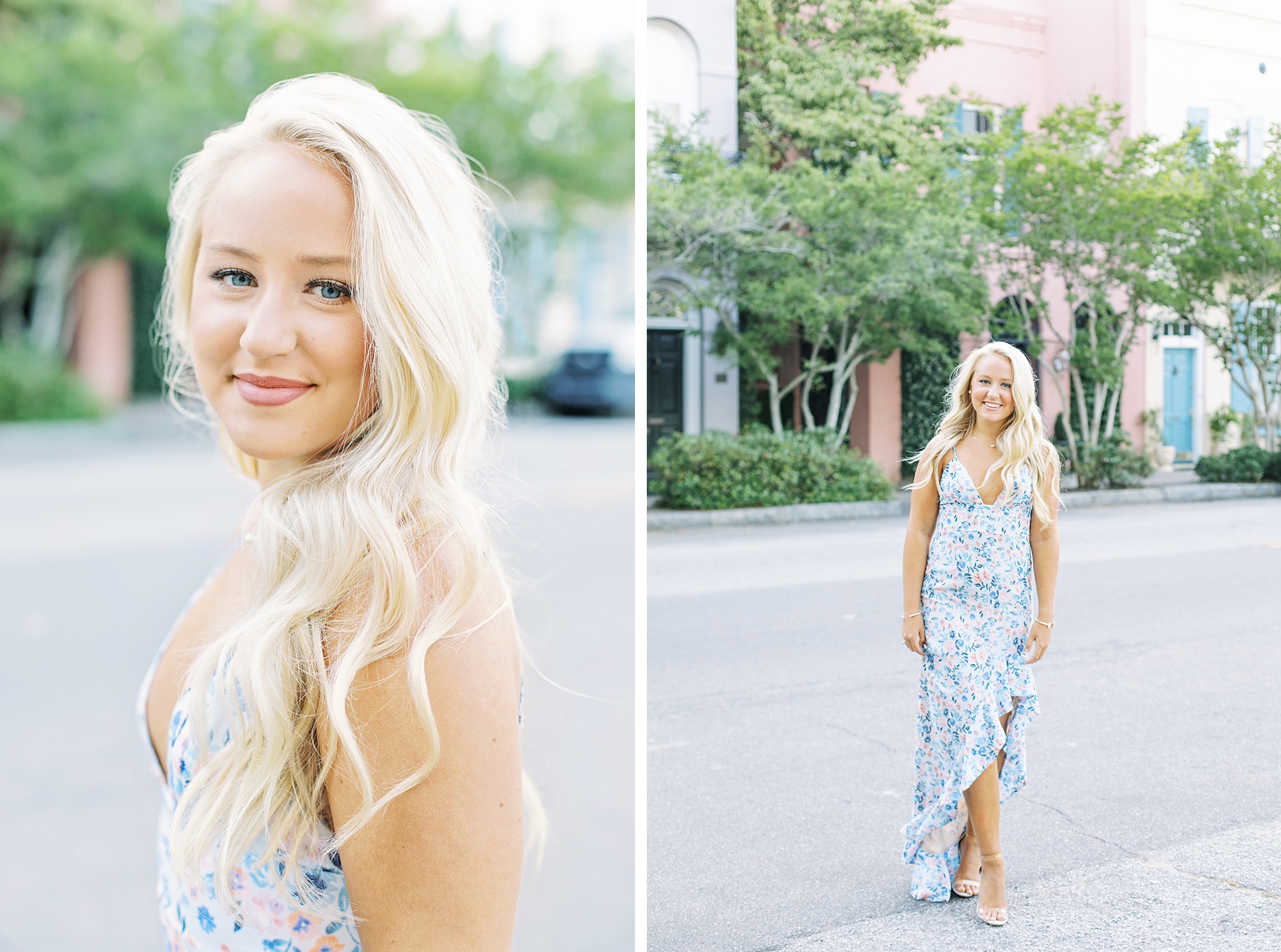 Light and airy senior photography in Charleston | Kaitlin Scott Photography