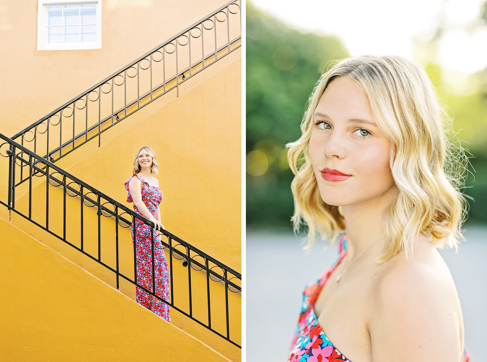 Colorful and Fun Senior Photos in Charleston, SC by Kaitlin Scott Photography