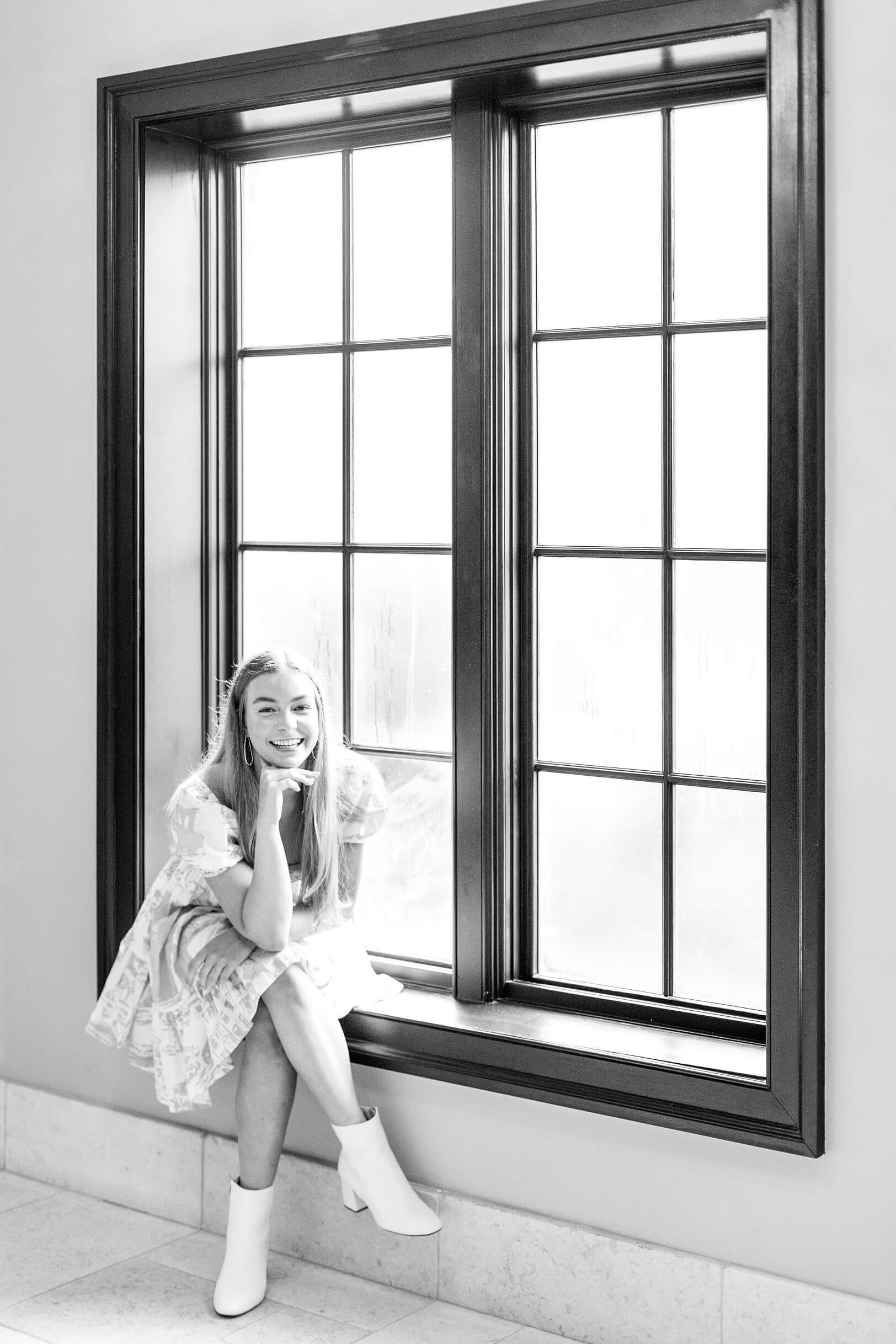 Posing with windows | Charleston Photographer