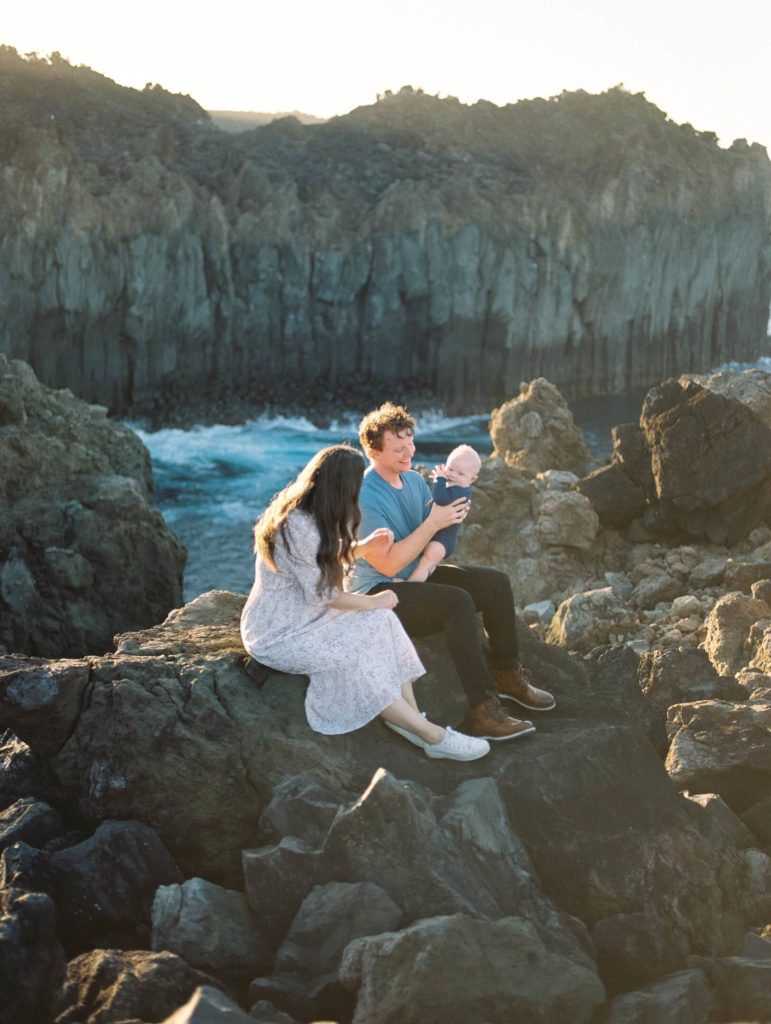 Terceira Azores Cliffs Family Session | Kaitlin Scott