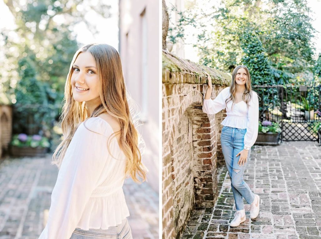 Bright and Airy Senior Pictures in Charleston | Kaitlin Scott Photography