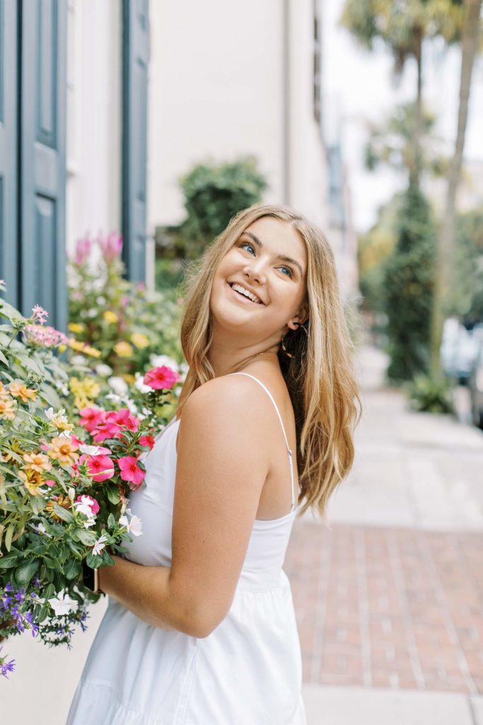 Summer Flowers in Charleston Windowboxes | Senior Photographer