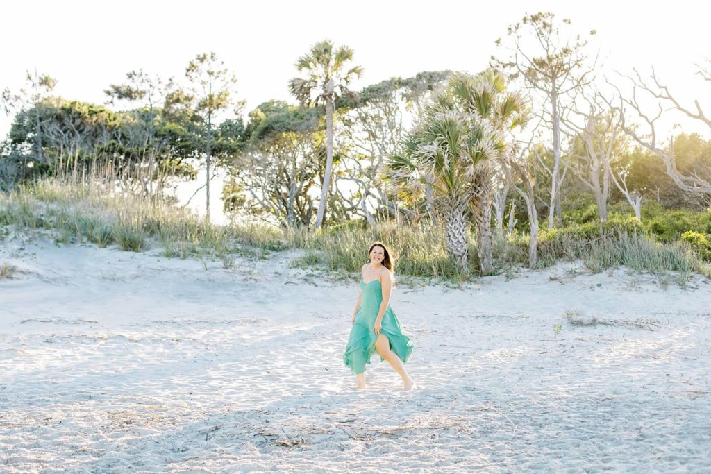 Folly Beach Senior Photoshoot | Kaitlin Scott Photography