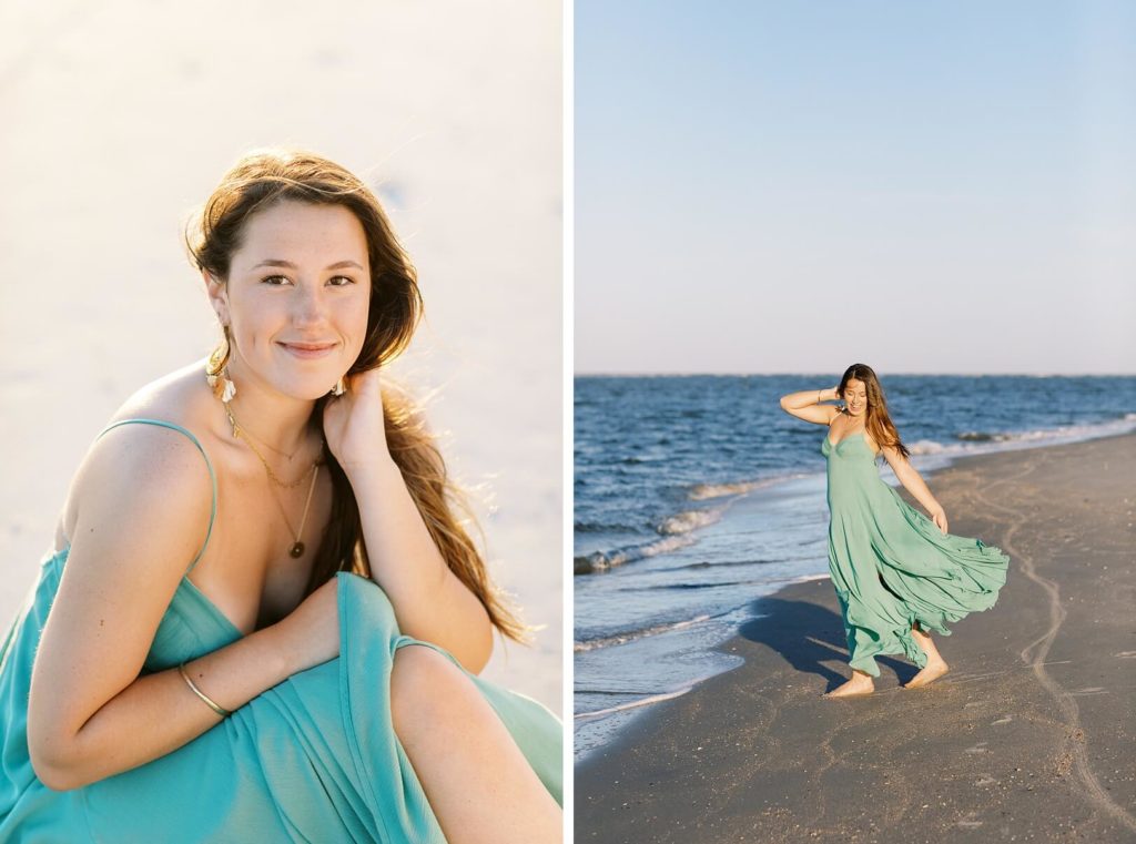 Charleston Beach Senior Portraits | Kaitlin Scott Photography