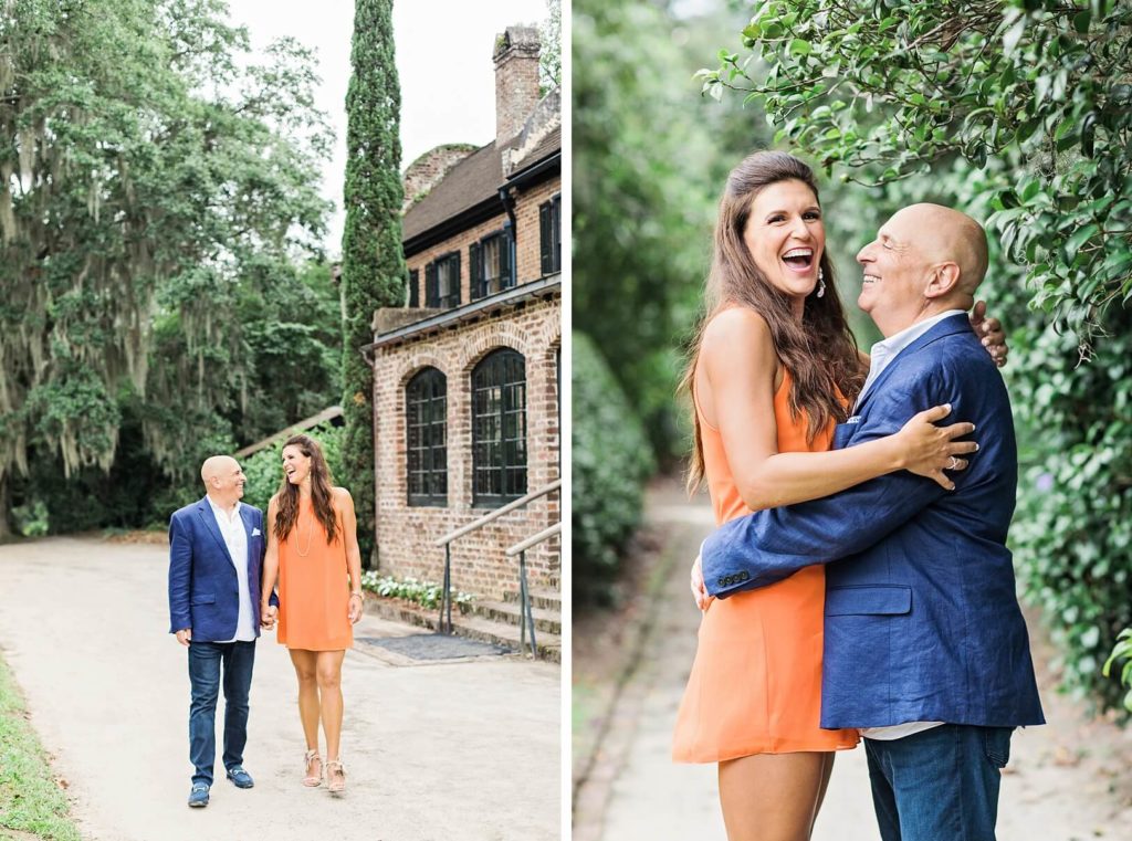 Fun engagement shoot in Charleston Middleton Place | Kaitlin Scott Photography