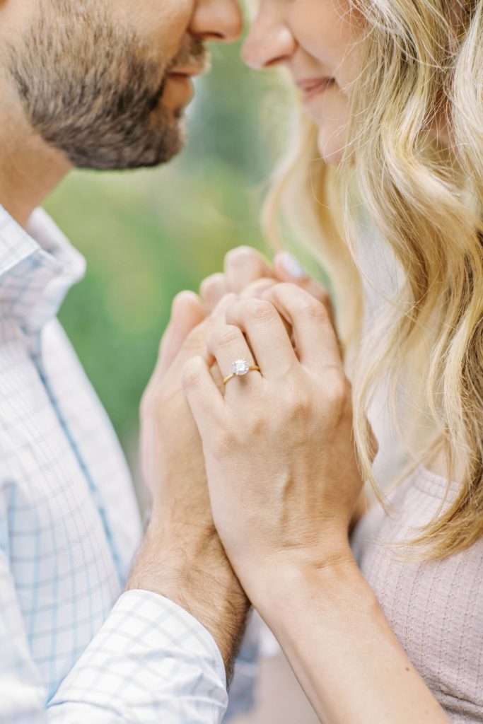 Engagement ring photo by Charleston Wedding Photographer Kaitlin Scott