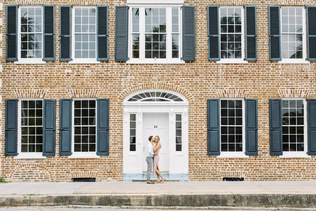 Downtown Charleston Wedding Photography by historic homes